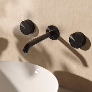 3ONE6 3 Hole Wall Basin Tap by Crosswater - view 5