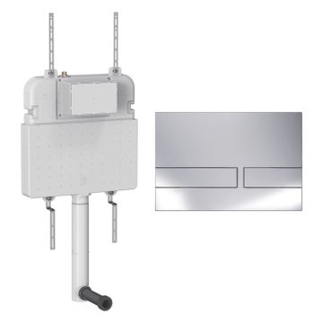 Venue Tall Concealed Cistern Set 2 by Crosswater - view 6
