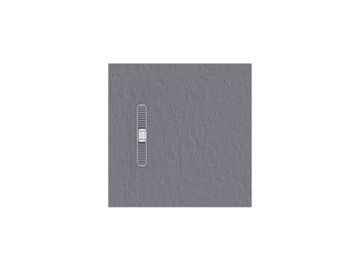 Vito Textured Square Shower Tray by Crosswater - view 3