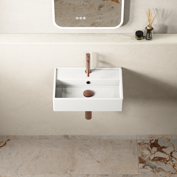 Turin Wall Mounted Basin by Crosswater - view 2