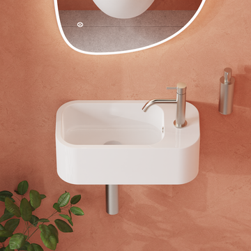 Popolo Cloakroom Basin by Crosswater - view 7