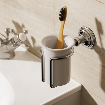 Belgravia Toothbrush Holder by Crosswater - view 4