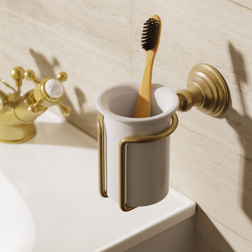 Belgravia Toothbrush Holder by Crosswater - view 6
