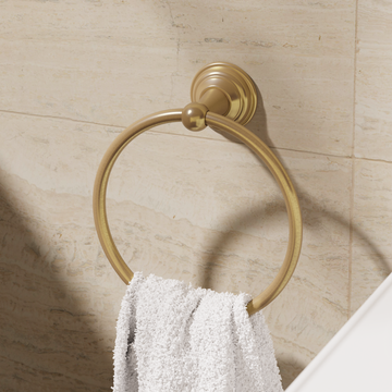 Belgravia Towel Ring by Crosswater - view 6