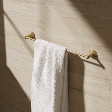 Belgravia Single Towel Rail by Crosswater - view 6