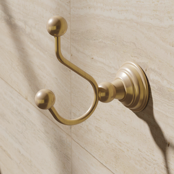 Belgravia Double Robe Hook by Crosswater - view 6