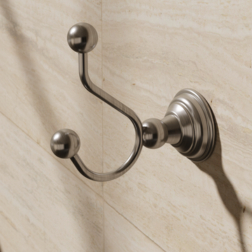 Belgravia Double Robe Hook by Crosswater - view 5