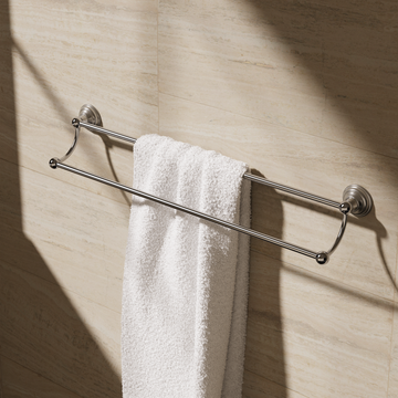Belgravia Double Towel Rail by Crosswater - view 4