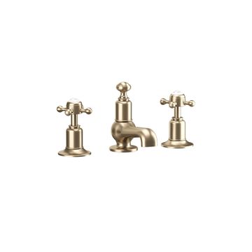 Belgravia 3 Hole Basin Tap by Crosswater - view 4