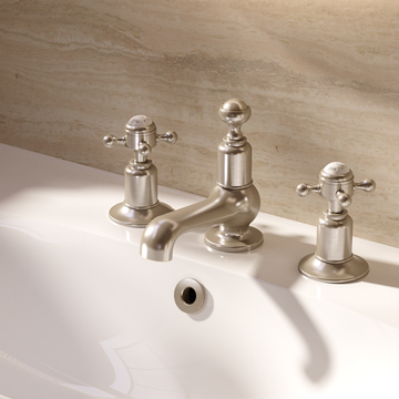 Belgravia 3 Hole Basin Tap by Crosswater - view 7