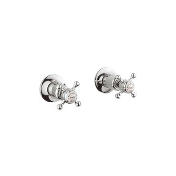 Belgravia Wall Stop Taps by Crosswater - view 4