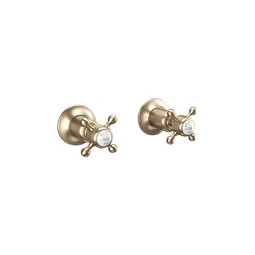 Belgravia Wall Stop Taps by Crosswater - view 3
