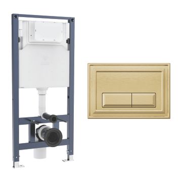 Belgravia Concealed Cistern Frame Set 3 by Crosswater - view 2