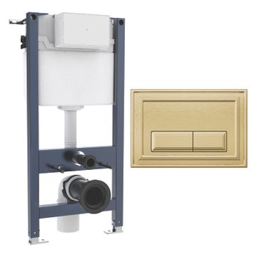 Belgravia Concealed Cistern Frame Set 2 by Crosswater - view 2