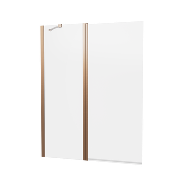 Clear 6 Double Bath Screen by Crosswater - view 5