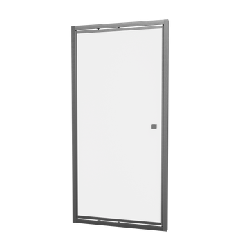 Clear 6 Infold Shower Door with Side Panel by Crosswater - view 6