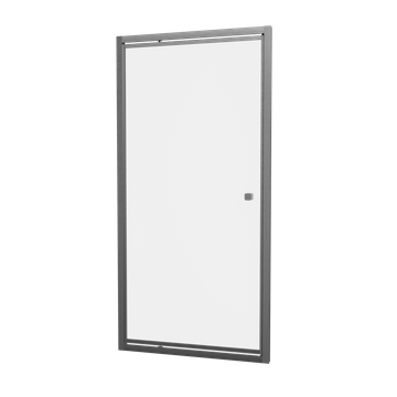 Clear 6 Pivot Shower door by Crosswater - view 2