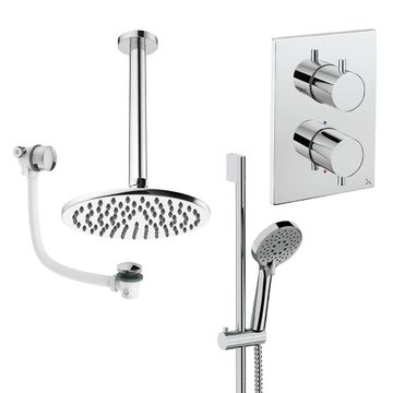 Crossbox 3 Outlet Shower Set 10 by Crosswater - view 2