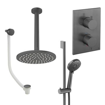 Crossbox 3 Outlet Shower Set 10 by Crosswater - view 4