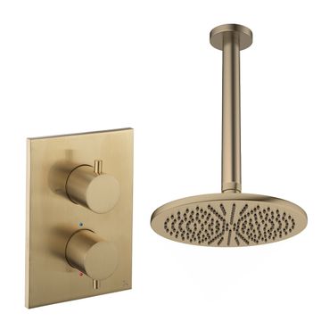 Crossbox Fixed Head Shower Set 1 by Crosswater - view 9