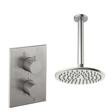 Crossbox Fixed Head Shower Set 1 by Crosswater - view 8