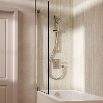 Crossbox Shower Set 6 with Handset & Bath Filler by Crosswater - view 9
