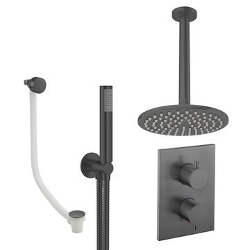 Crossbox 3 Outlet Shower Set 9 by Crosswater - view 4