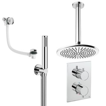 Crossbox 3 Outlet Shower Set 9 by Crosswater - view 2