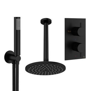 Design Shower Set 3 with Fixed Head & Handset by Crosswater - view 7