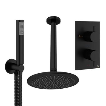 Design Shower Set 3 with Fixed Head & Handset by Crosswater - view 6