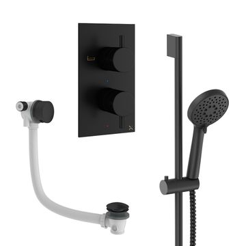 Design Shower Set 6 with Handset & Bath Filler by Crosswater - view 5