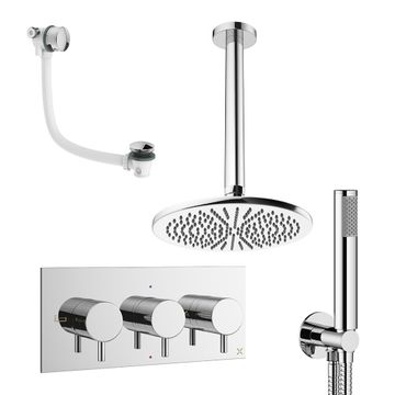 Design 3 Outlet Shower Set 8 by Crosswater - view 2