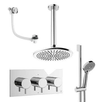 Design 3 Outlet Shower Set 9 by Crosswater - view 2
