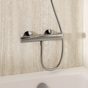 Exposed Kai Thermostatic Shower Valve Chrome by Crosswater - view 2