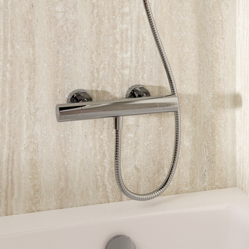 Exposed Thermostatic Shower Mixer Chrome by Crosswater - view 2