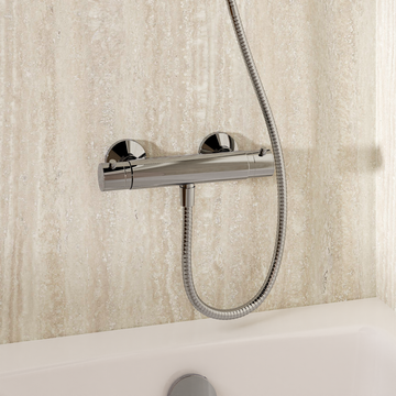 Exposed Kai Thermo Shower Valve Chrome by Crosswater - view 2