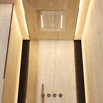 Tranquil Chromotherapy Shower Head by Crosswater - view 5