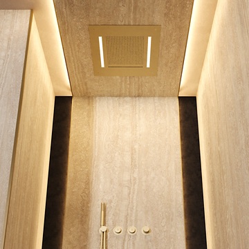 Tranquil Chromotherapy Shower Head by Crosswater - view 7
