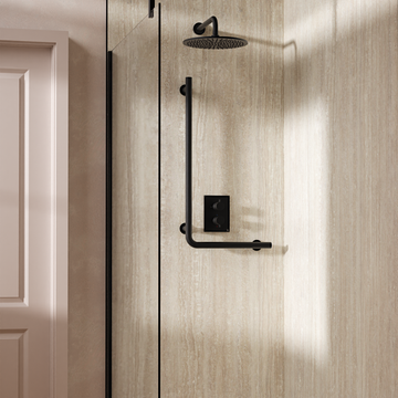 Right Angled Grab Bar by Crosswater - view 7
