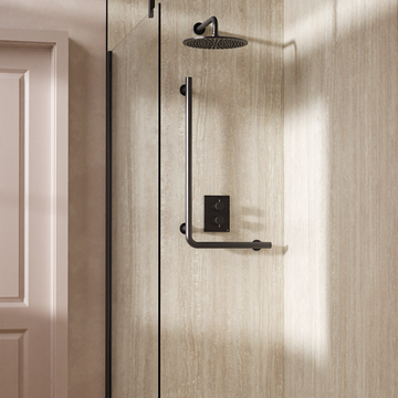 Right Angled Grab Bar by Crosswater - view 9