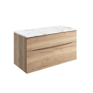 Glide II Furniture Unit with Worktop - 1000mm by Crosswater - view 2