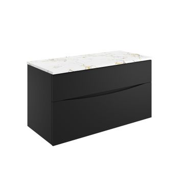 Glide II Furniture Unit with Worktop - 1000mm by Crosswater - view 7