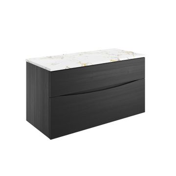 Glide II Furniture Unit with Worktop - 1000mm by Crosswater - view 5