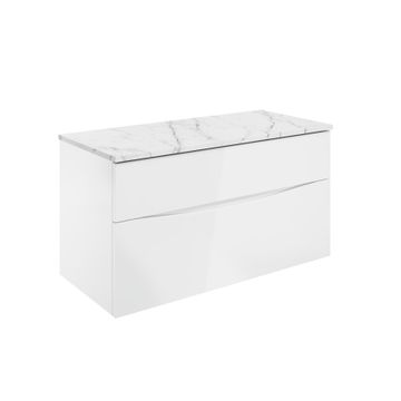 Glide II Furniture Unit with Worktop - 1000mm by Crosswater - view 8