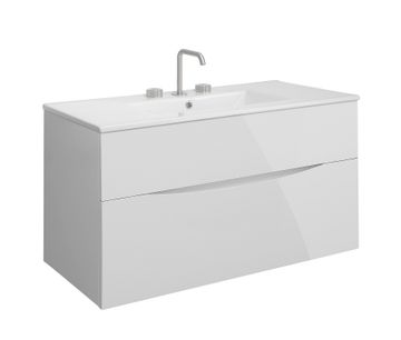 Glide II Furniture Unit with Basin - 1000mm by Crosswater - view 9