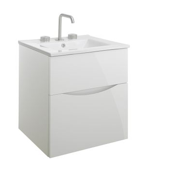 Glide II Furniture Unit with Basin - 500mm by Crosswater - view 9