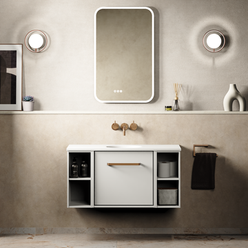 Infinity Furniture Unit with Basin - 900mm by Crosswater - view 9