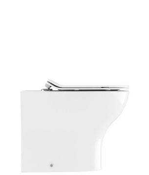 Kai Back to Wall Toilet with Soft Close Seat by Crosswater - view 2