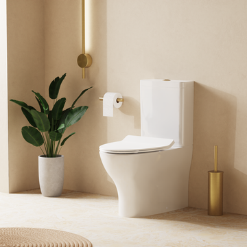 Kai Compact Close Coupled Toilet with Cistern & Soft Close Seat by Crosswater - view 5