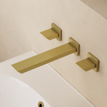 Limit 3 Hole Wall Basin Tap by Crosswater - view 6